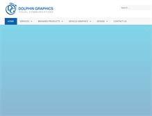 Tablet Screenshot of dolphingraphics.com